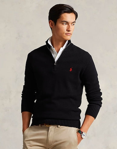 Ꮢalph Ⅼauren : mezza zip con tirante